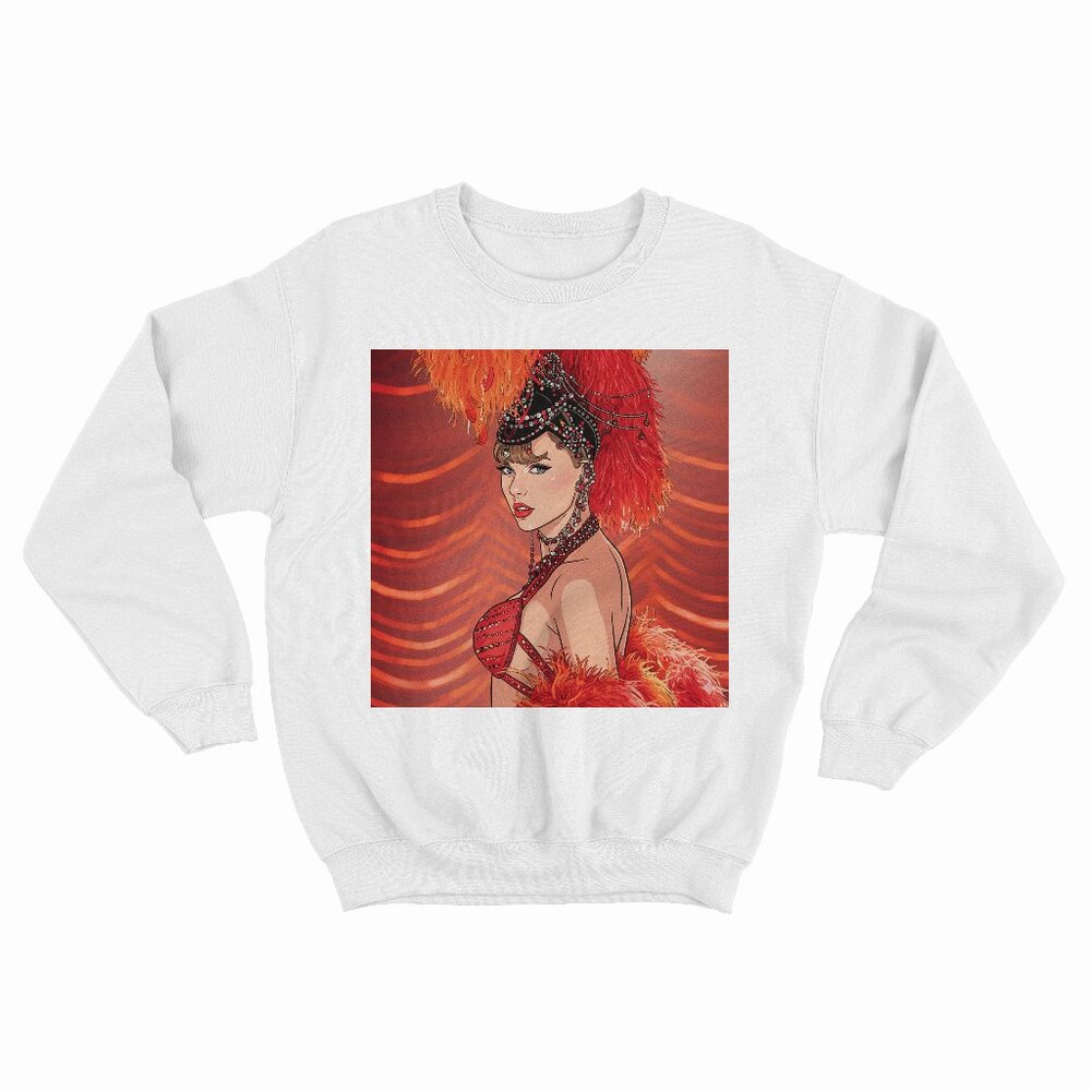 Taylor Swift - The Fate of Ophelia White Sweatshirt